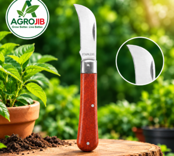 BEBONA Electrician’s Knife 195mm – Stainless Steel Gardening & Utility Knife