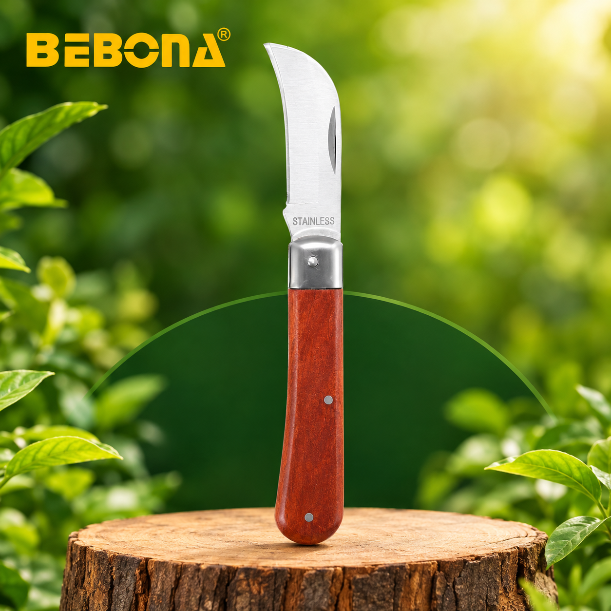 BEBONA Electrician’s Knife 195mm – Stainless Steel Gardening & Utility Knife - Image 2